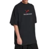 T-shirt oversize Balenciaga x Puma « Black Faded » 831305TTVA61041