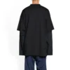 T-shirt oversize « Black » 724509TNVL81000