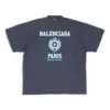 T-shirt oversize College Crest « Navy » 694576TMV954140
