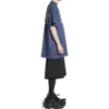 T-shirt oversize Crypto « Bleu » 739028TOVU64108