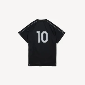 T-shirt oversize de football pour homme, noir