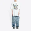 T-shirt oversize en coton Balenciaga x THE SIMPSONS « Blanc » 676589TLVG70901