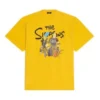 T-shirt oversize en coton Balenciaga x THE SIMPSONS « Yellow » 676589TLVG77200