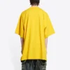 T-shirt oversize en coton Balenciaga x THE SIMPSONS « Yellow » 676589TLVG77200