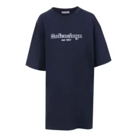 T-shirt oversize en coton « Dark Blue » 583218TFV44