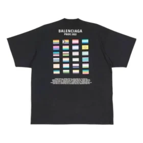 T-shirt oversize en coton « Pride 22 » « Black White » 694576TMVO21070