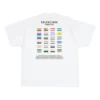 T-shirt oversize en coton Pride 22 « Blanc Noir » 694576TMVO20904