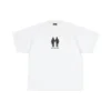 T-shirt oversize en coton Pride 22 « Blanc Noir » 694576TMVO20904