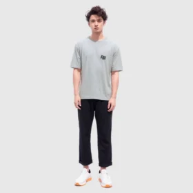 T-shirt oversize FBI « Gris chiné noir » 681314TLVG91380