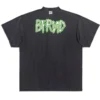 T-shirt oversize à l&rsquo;envers de la série Bfrnd « Black Faded » 787358TQVG81083
