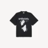 T-shirt oversize « Lady in Shades » pour homme, noir