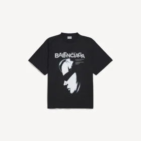 T-shirt oversize « Lady in Shades » pour homme, noir