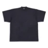 T-shirt oversize à languettes « Black » 694576TMVJ21151