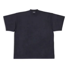 T-shirt oversize à languettes « Black » 694576TMVJ21151