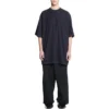 T-shirt oversize à languettes « Black » 694576TMVJ21151
