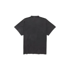 T-shirt oversize Montaigne « Black Faded » 787349TRVN31048
