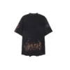 T-shirt oversize « Paris Moon Upside Down » « Black Faded » 698811TOVT31055