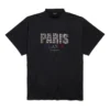 T-shirt oversize Paris Strass « Noir » 787349TRVL51000