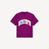 T-shirt oversize pour homme Balenciaga | Collaboration NBA, couleur violet T-shirt oversize pour homme Balenciaga | Collaboration NBA, couleur violet
