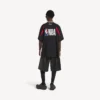 T-shirt oversize pour homme Balenciaga | Collaboration NBA, noir/multicolore T-shirt oversize pour homme Balenciaga | Collaboration NBA, noir/multicolore