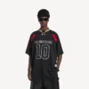 T-shirt oversize pour homme Balenciaga | Collaboration NBA, noir/multicolore T-shirt oversize pour homme Balenciaga | Collaboration NBA, noir/multicolore