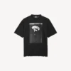 T-shirt oversize pour homme « The Song of the Highest Tower » en noir