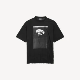 T-shirt oversize pour homme « The Song of the Highest Tower » en noir