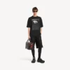 T-shirt oversize pour homme « The Song of the Highest Tower » en noir