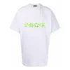 T-shirt oversize Slime « Gris Vert » 676589TLVF11203