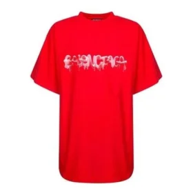 T-shirt oversize Slime « Red White » 676589TLVF16407