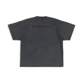 T-shirt oversize Strike 1917 « Washed Black » 694576TMVJ61055