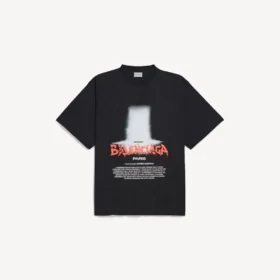 T-shirt oversize « The Door » pour homme, noir