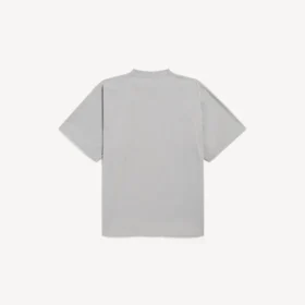 T-shirt oversize vintage pour homme, style surfeur, gris Balenciaga