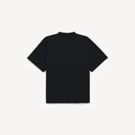 T-shirt oversize vintage surfeur pour homme, noir