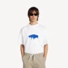 T-shirt oversize « Wet Brush » pour homme, blanc T-shirt oversize « Wet Brush » pour homme, blanc