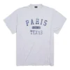 T-shirt Paris France Oversized « Gris chiné » 787349TRVO81300
