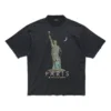T-shirt Paris Liberty « Noir » 764235TQVR91083