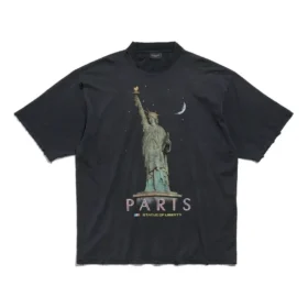 T-shirt Paris Liberty « Noir » 764235TQVR91083