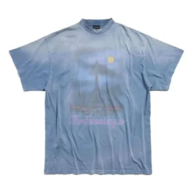 T-shirt Paris Moon « Blue » 739028TQVO14530