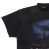 T-shirt Paris Moon oversize « Black Faded » 739028TOVE41055