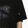 T-shirt Paris Moon Oversized « Black Faded » 739028TQVX61055