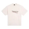 T-shirt Political Stencil « White Black » 764235TQVI59784