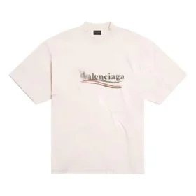 T-shirt Political Stencil « White Black » 764235TQVI59784