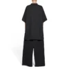 T-shirt Post It Oversized « Washed Black » 739028TOVD41055