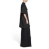T-shirt Post It Oversized « Washed Black » 739028TOVD41055
