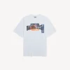 T-shirt pour homme « Bumper Stickers » coupe moyenne, blanc T-shirt pour homme « Bumper Stickers » coupe moyenne, blanc