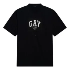 T-shirt Pride coupe carrée « Noir » 651795TLV931000