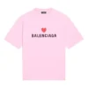 T-shirt Qixi « Rose » 612966TLVC31401