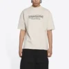 T-shirt Retail Therapy coupe moyenne « Ivory Black » 612966TLVB19054