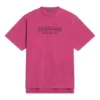 T-shirt Retail Therapy Slit « Burgundy Black » 675016TLVB16165